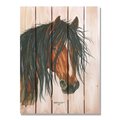 Ricki&Aposs Rugs 28 x 36 in. Bartholets Bad Boy Inside & Outside Cedar Wall Art RI890961